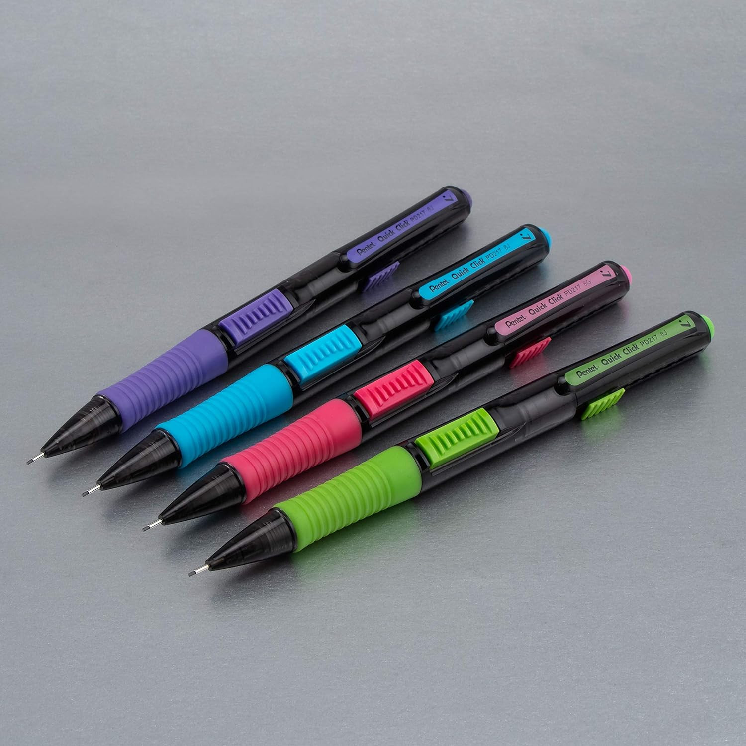 Quick Click POP Mechanical Pencil, (0.7Mm), Includes Refill Lead and Erasers, Pa