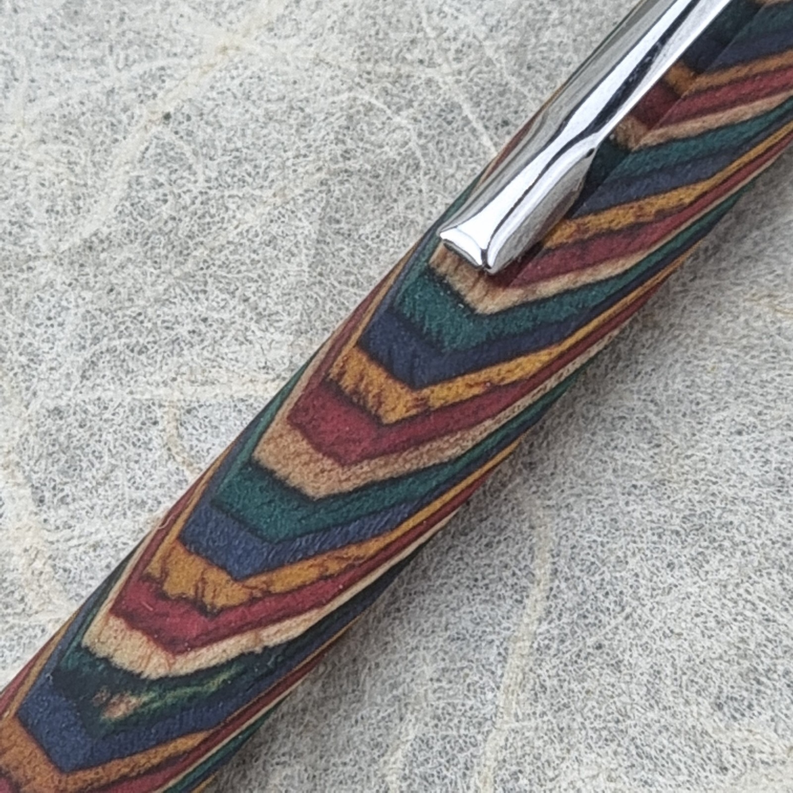 Hand Crafted Pentel P-205(0.5mm) Mechanical Pencil with Octagonal Wood Barrel