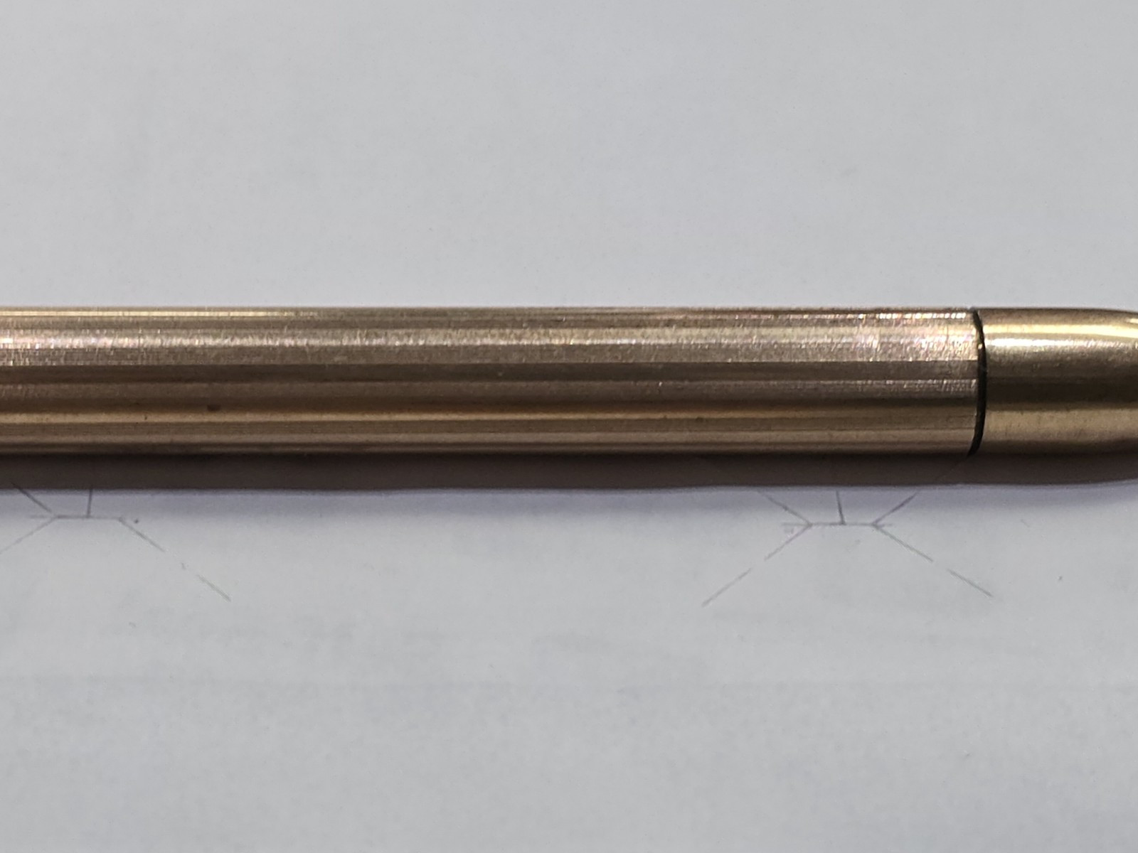 CONKLIN PAT 1920 Rolled Gold No 4RS Ring Top Mechanical Pencil TOLEDO Ohio