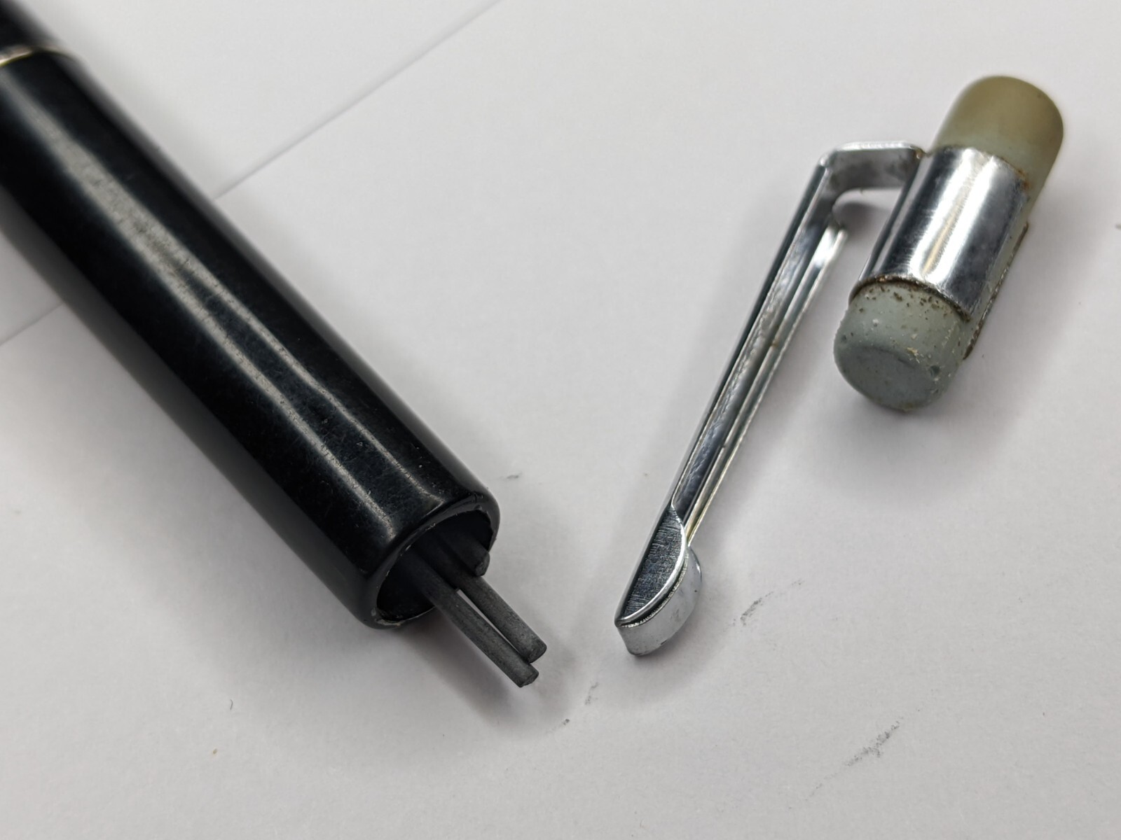 c1950s Independence, IA Mace Feed Store Redipoint Mechanical Pencil 1st St G41