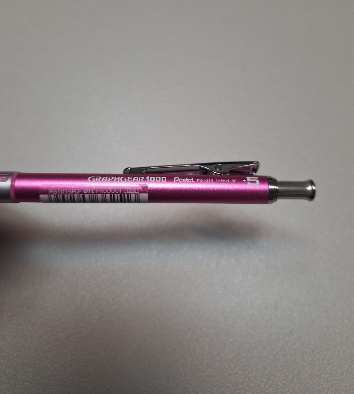 Pentel Graph Gear 1000 Loft Pink Limited mechanical pencil 0.5mm Graphgear