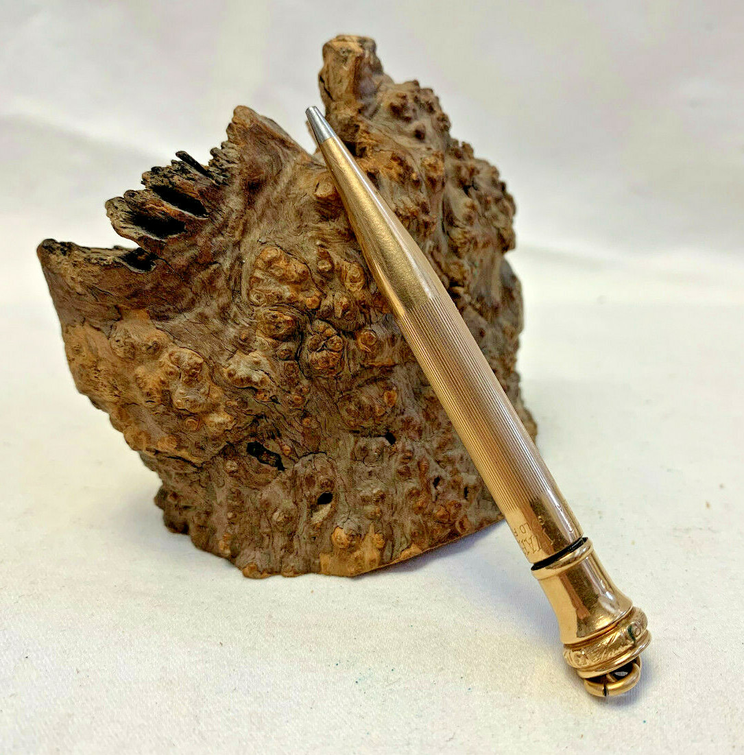 Antique Wahl Eversharp Gold Filled Pencil Fob Mechanical Vest Pocket With Ring
