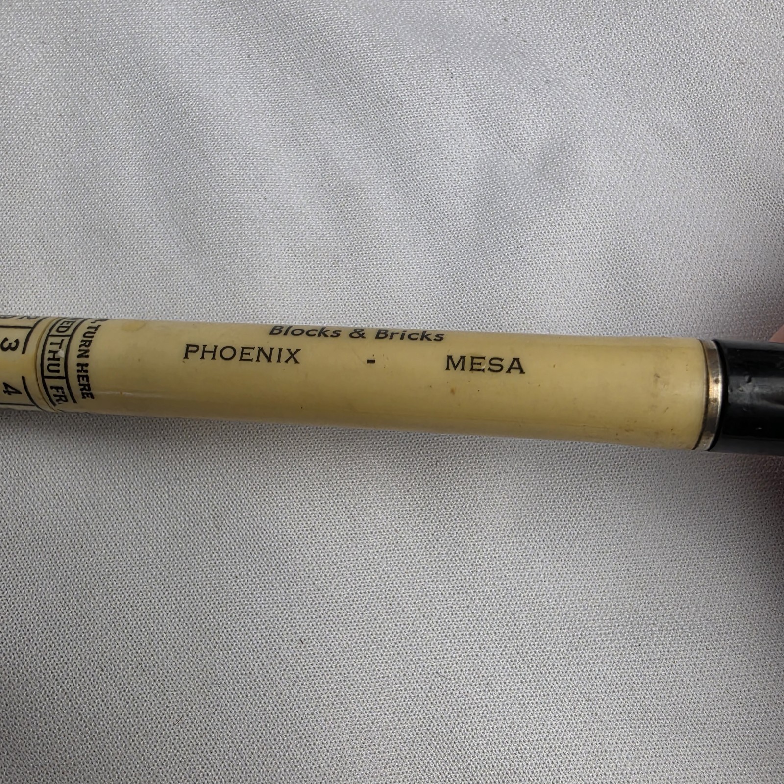 Vintage Builders Supply Co. Perpetual Calendar Mechanical Pencil Circa 1940’s