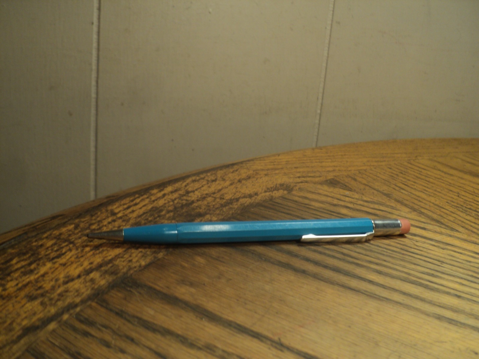 Vintage Autopoint Mechanical Pencil Blue Body & Tip 5-1/2″ Long USA A