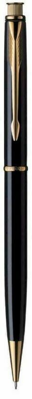 Parker Insignia Pencil Black Lacquer & Gold 0.5 mm New Made In Usa