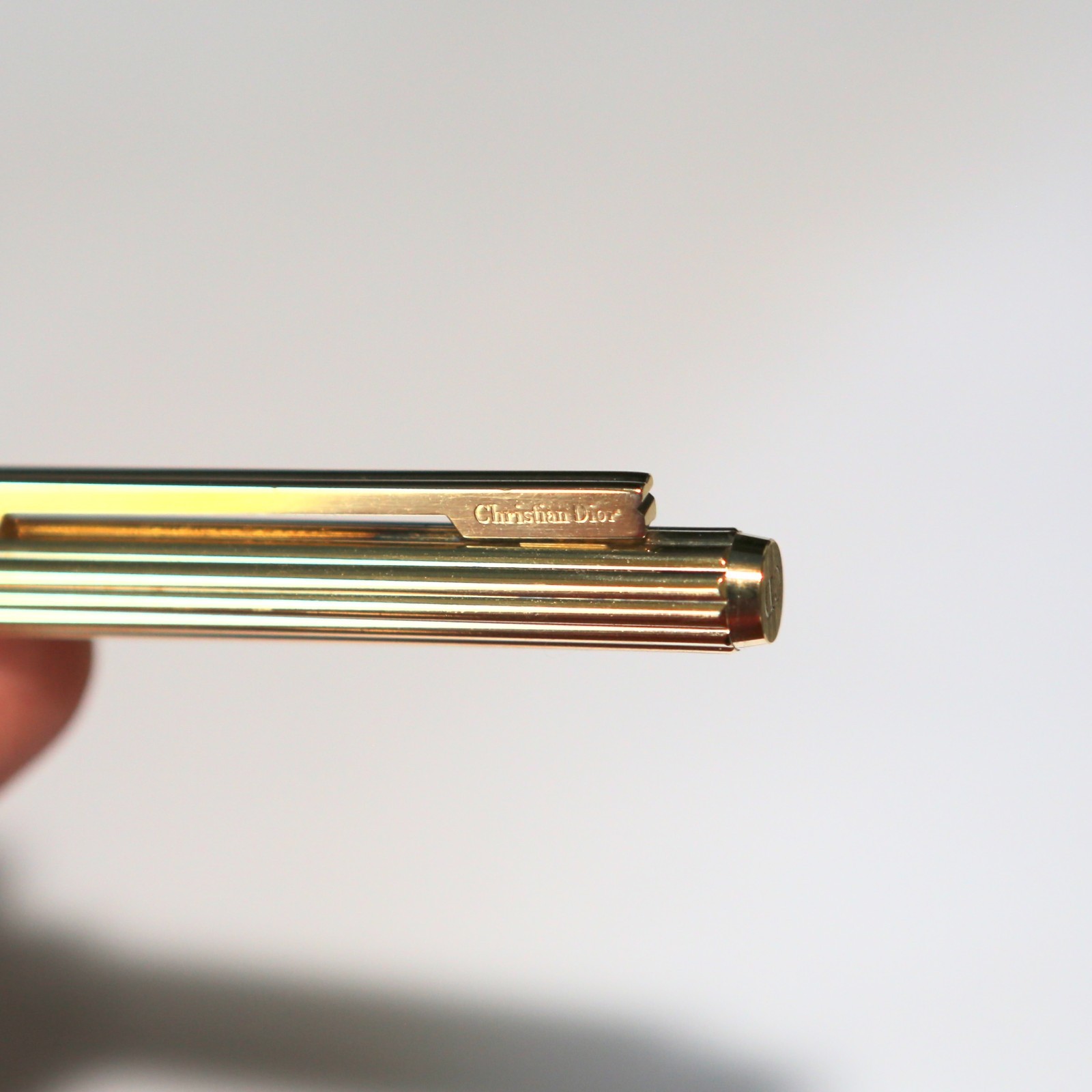 Vintage CHRISTIAN DIOR Gold Plated 925 Sterling Silver Mechanical Pencil RARE 🔥
