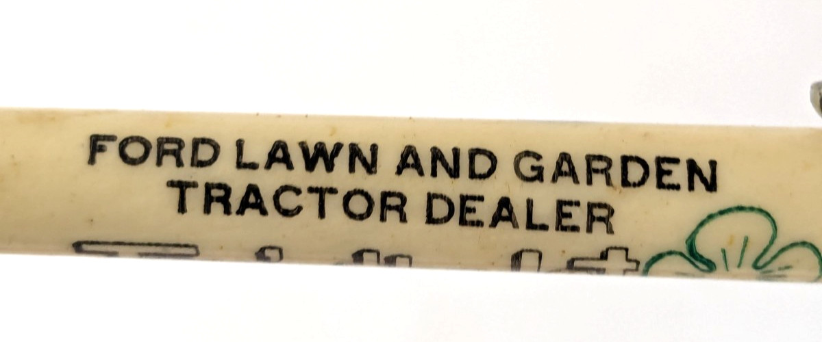 1940-50s – Top’ o the Lot Jetaway Ford Tractor Dealer Ad Mech Pencil – B18B