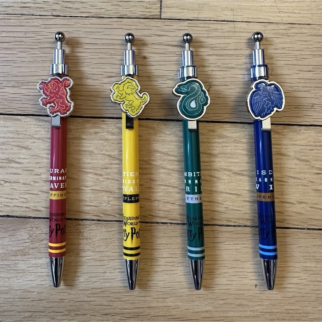 Wizarding World Twist Click Mechanical Pencils Set of 4 Retractable Tip Plastic