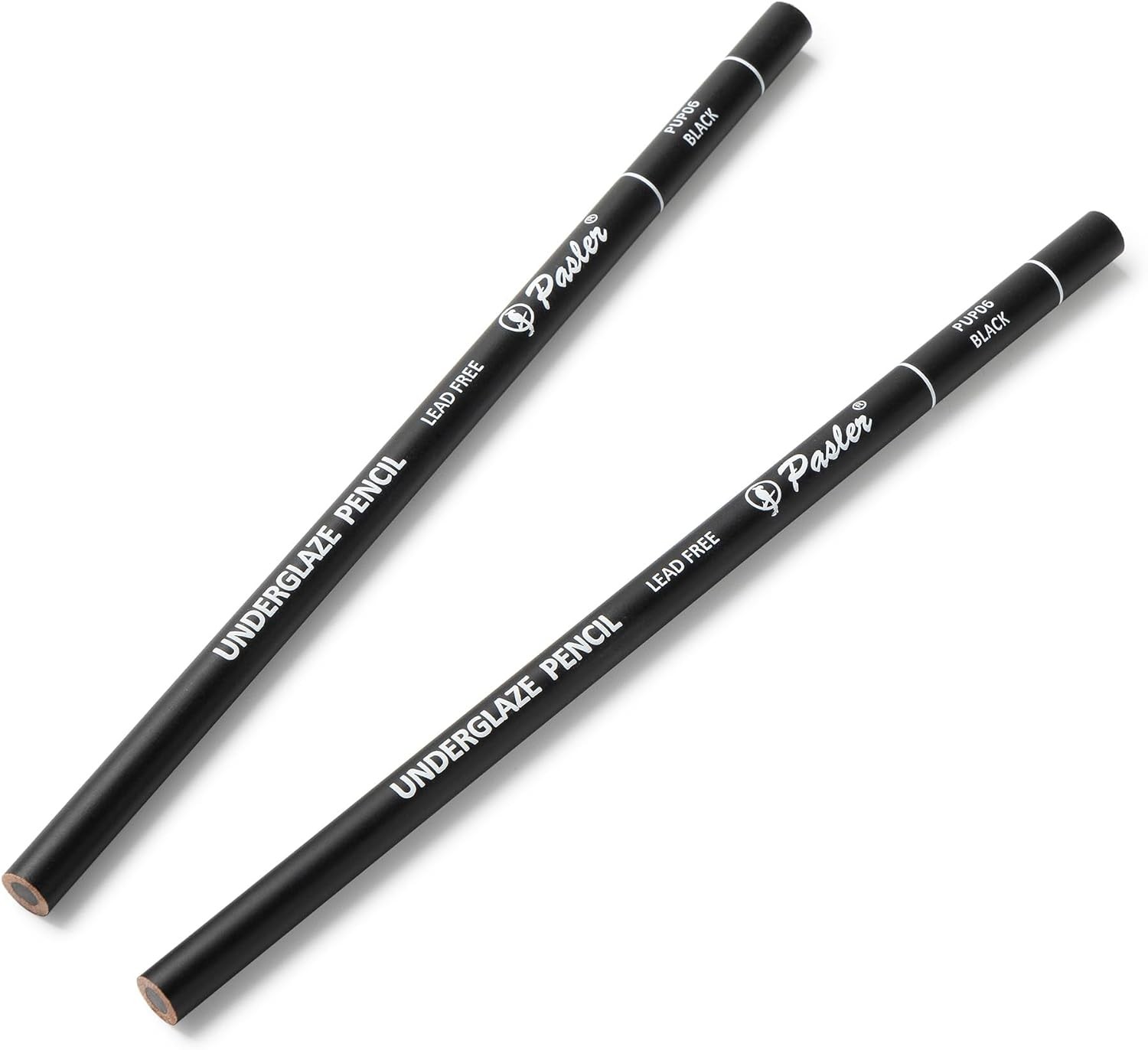 Underglaze Pencil, Pottery Pencil for 1 Count (Pack of 2), Pack 2 black