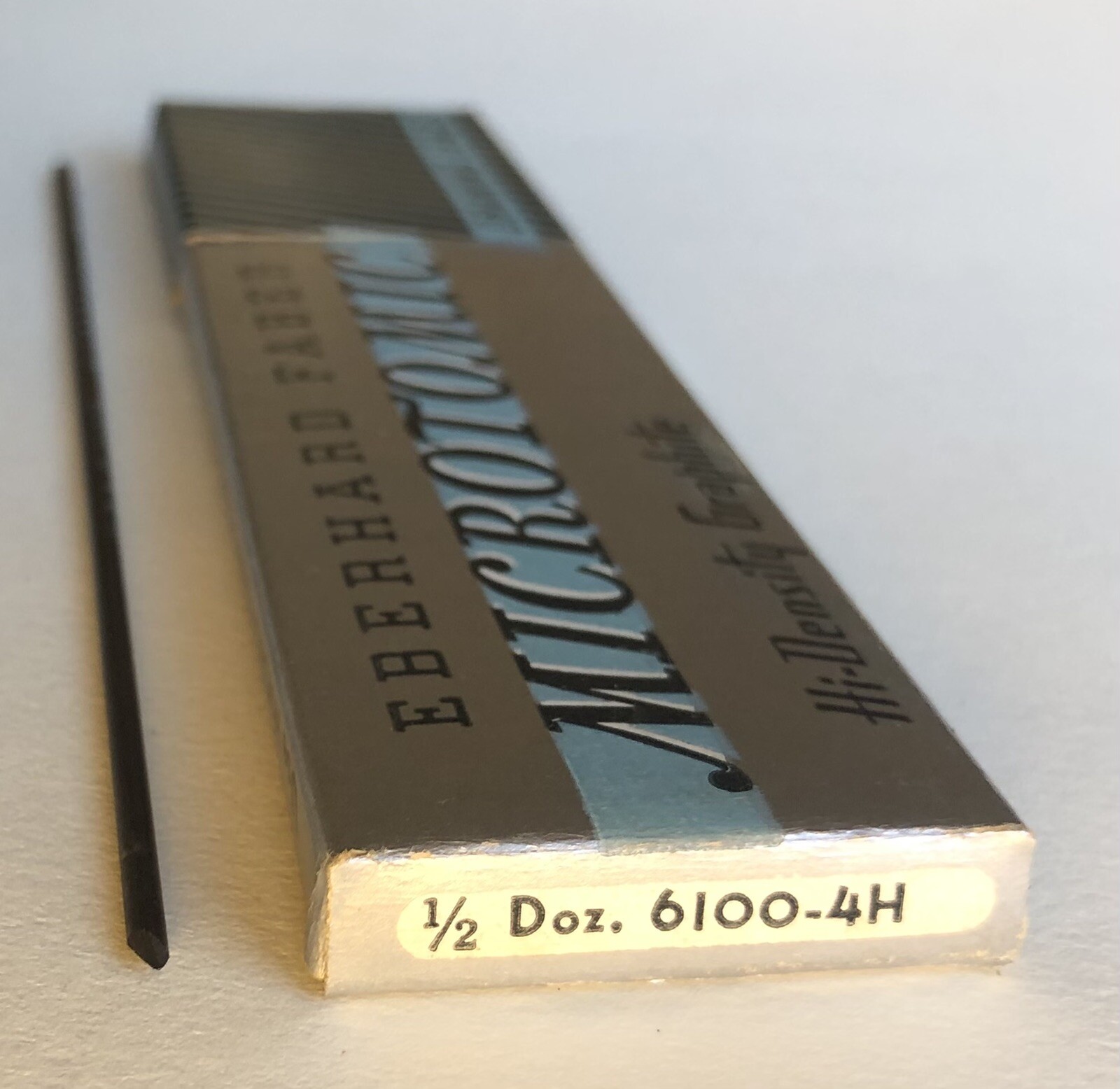Vintage Eberhard Faber Microtomic 6100 4H 2mm Mechanical Artist Pencil 6pk Lead