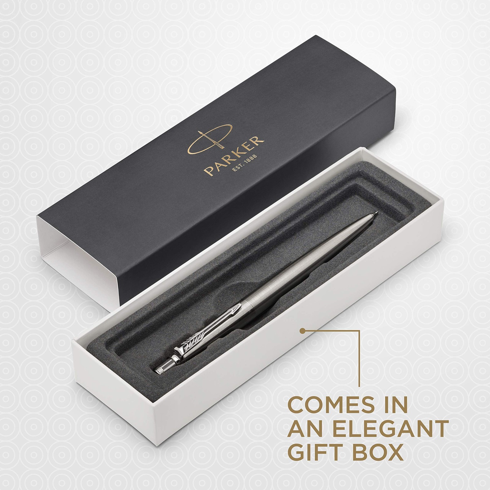 Jotter Mechanical Pencil 0.5mm HB #2, Stainless Steel, Chrome Trim, Gift Box