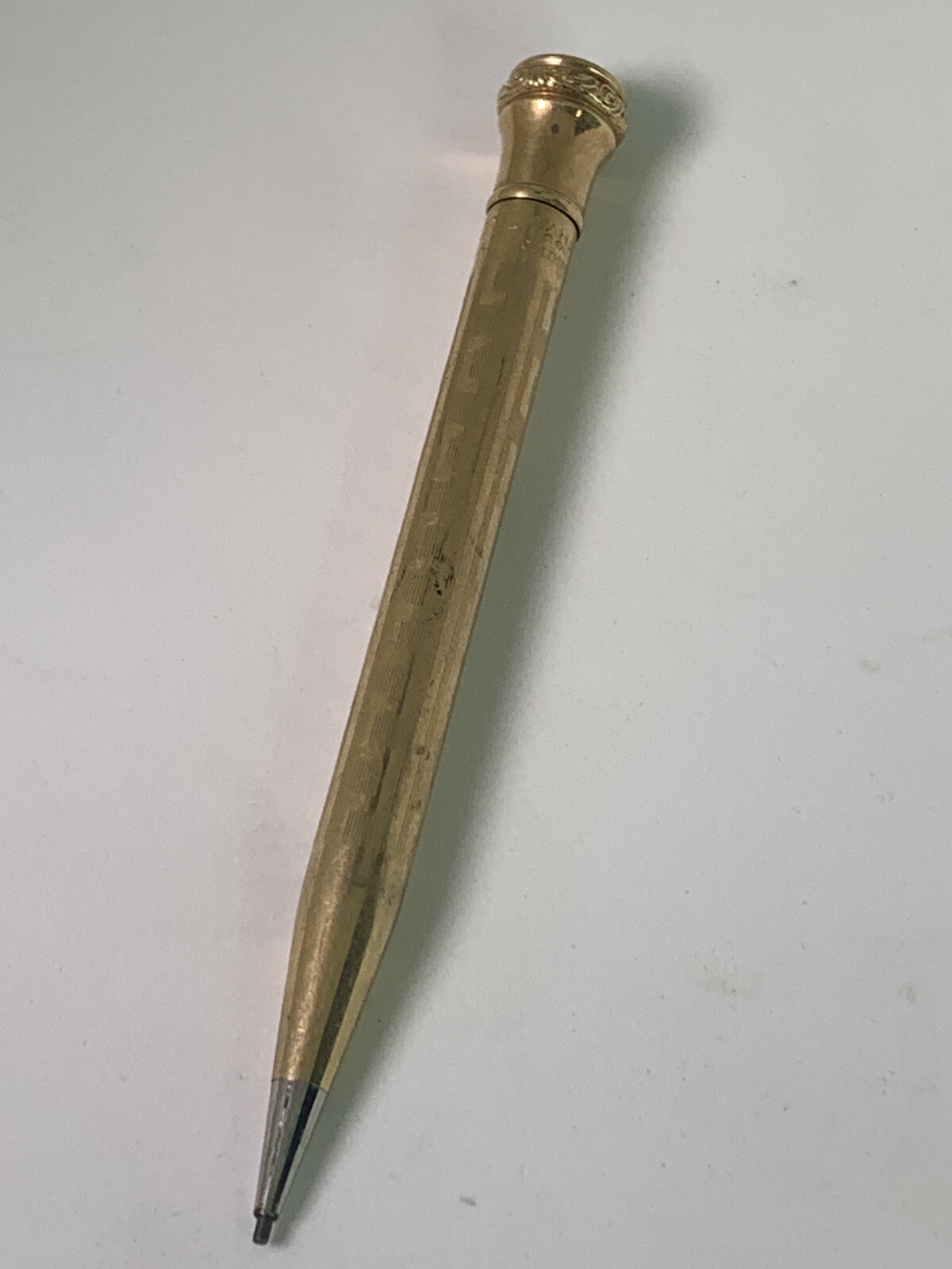 Wahl Eversharp Gold Filled Mechanical Pencil 4 Inch Tested Works Antique