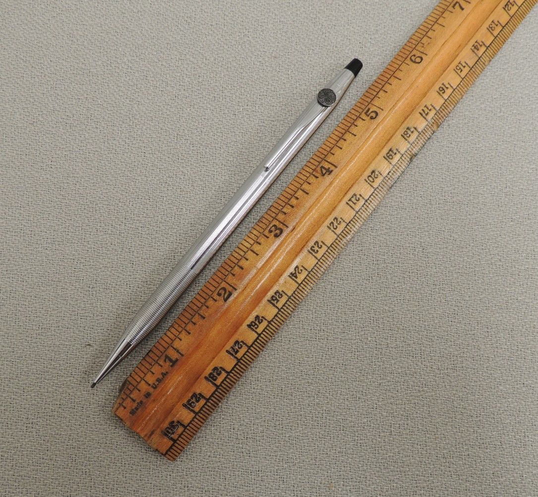 CROSS Century Chrome Knurled Barrel Mechanical Pencil w/Logo – GE General Electr