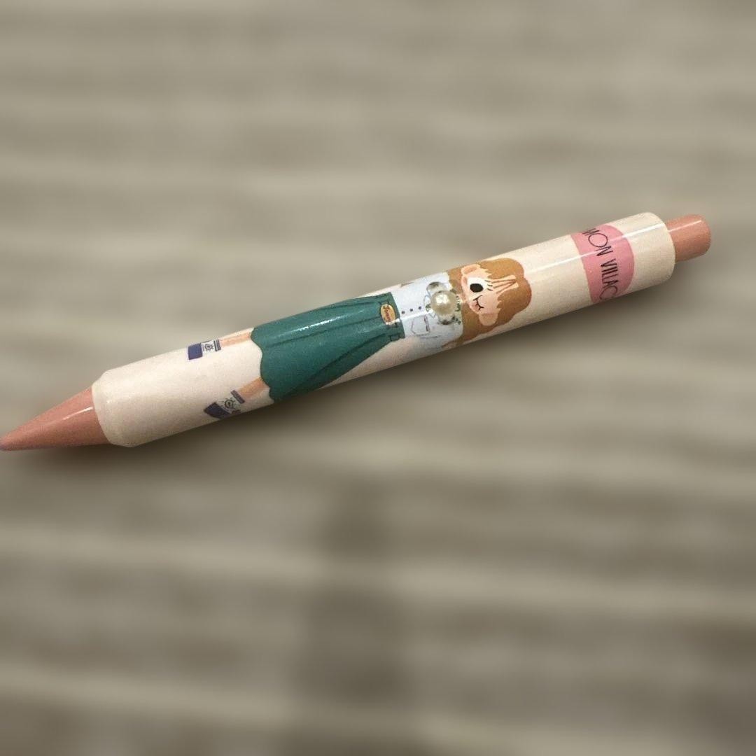 Showa Retro Lemon Village Pink Mechanical Pencil
