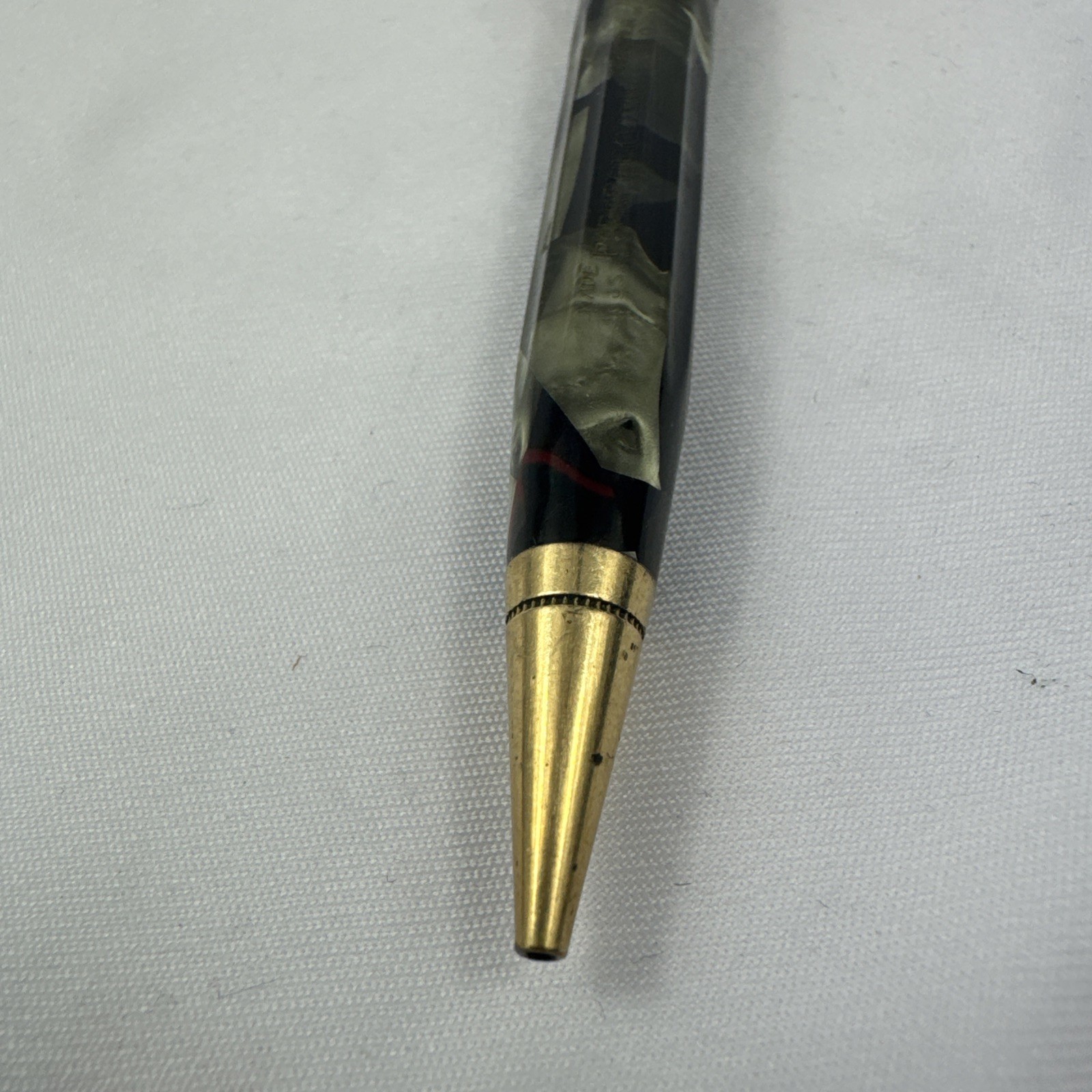Vintage PARKETTE Made By Parker Mechanical Pen Marbeled Rare Writing Instrument