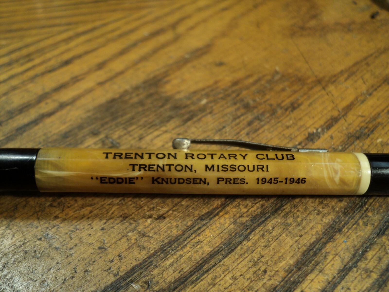 Vintage Redipoint Mechanical Pencil Trenton Rotary Club Trenton Missouri