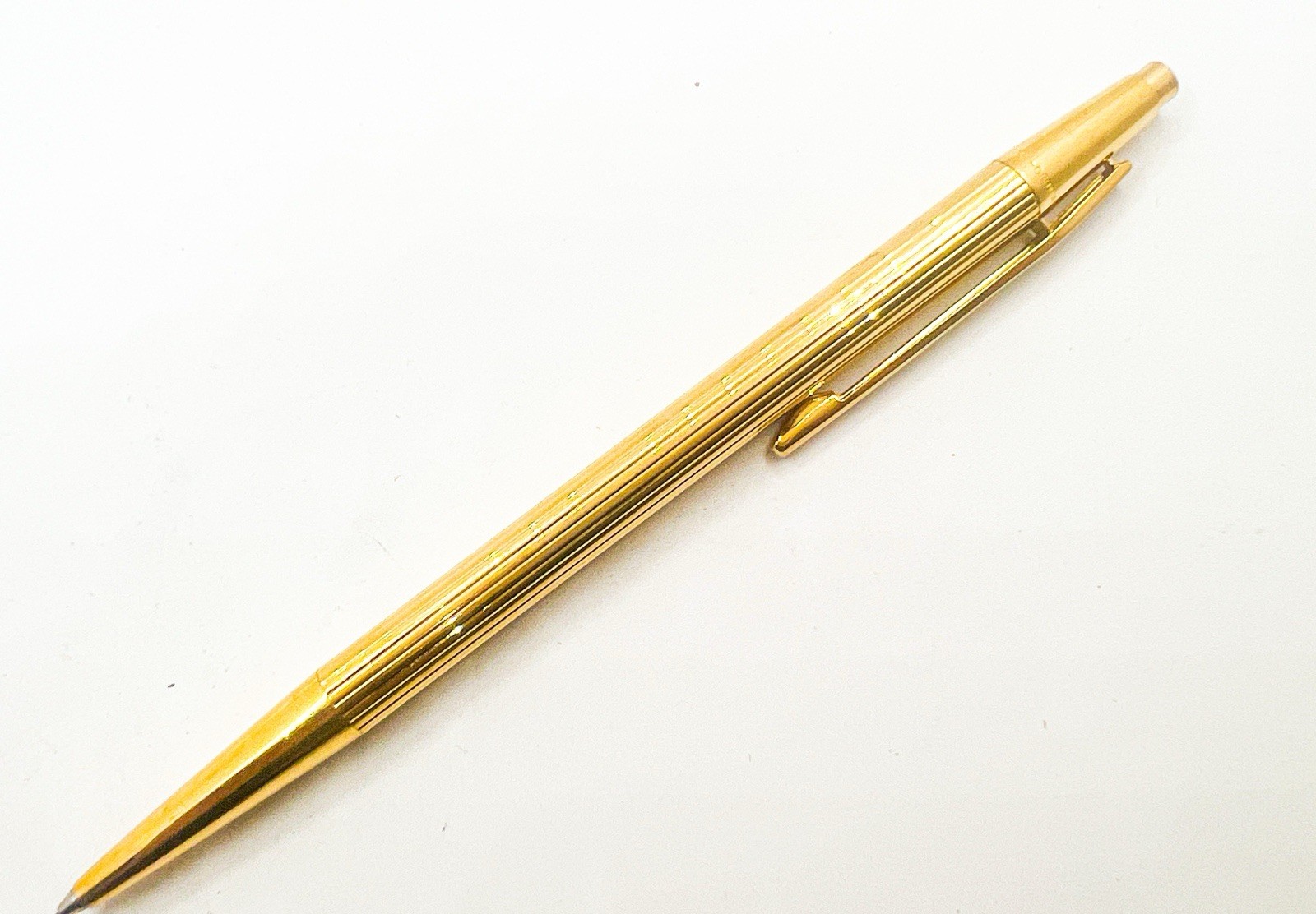 Montblanc Noblesse Gold Plated Mechanical Pencil 0.5mm Push Functional 0.5