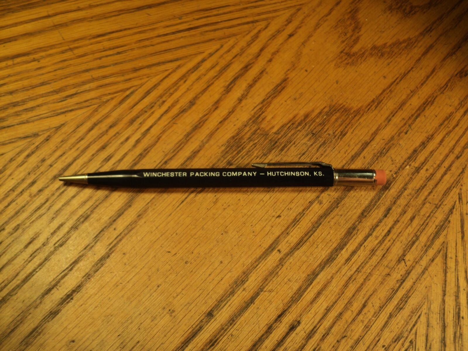 Vintage Autopoint Mechanical Pencil Winchester Packing Company Hutchinson KS C
