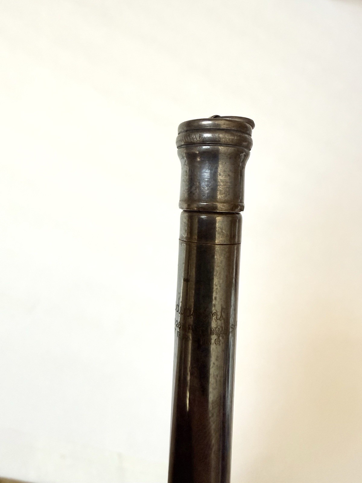 2 Redipoint Sterling and Rolled Silver Mechanical 4″ Pencil with Lead – Engraved