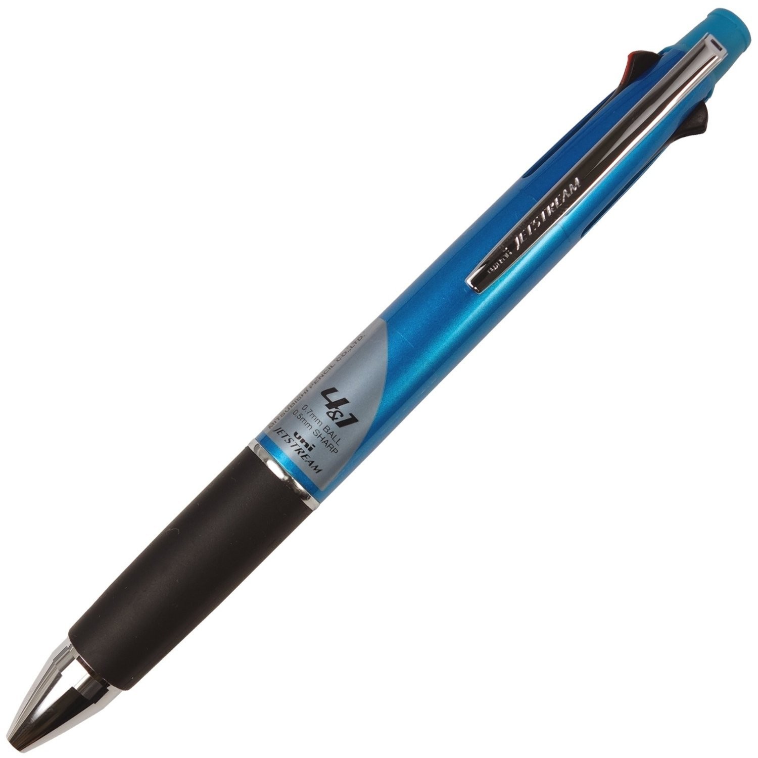 uni JETSTREAM 41 Red, Green, Blue, and Black 0.7mm Ballpoint Multi Pen and 0….