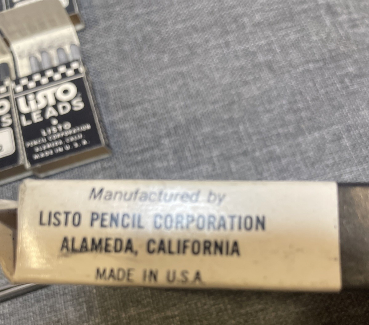 Listo Marking Lead No. 162 Pencil Refills for No. 1620 ( 46 refills) – Black
