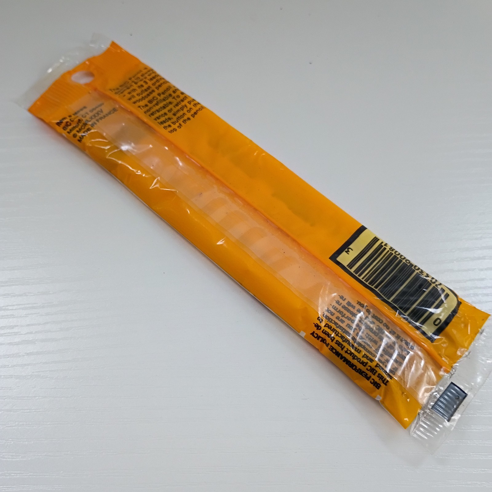 Sealed NEW Vintage 1985 BIC Pencil Mechanical 5 Pack France 0.7mm MPP5 NOS