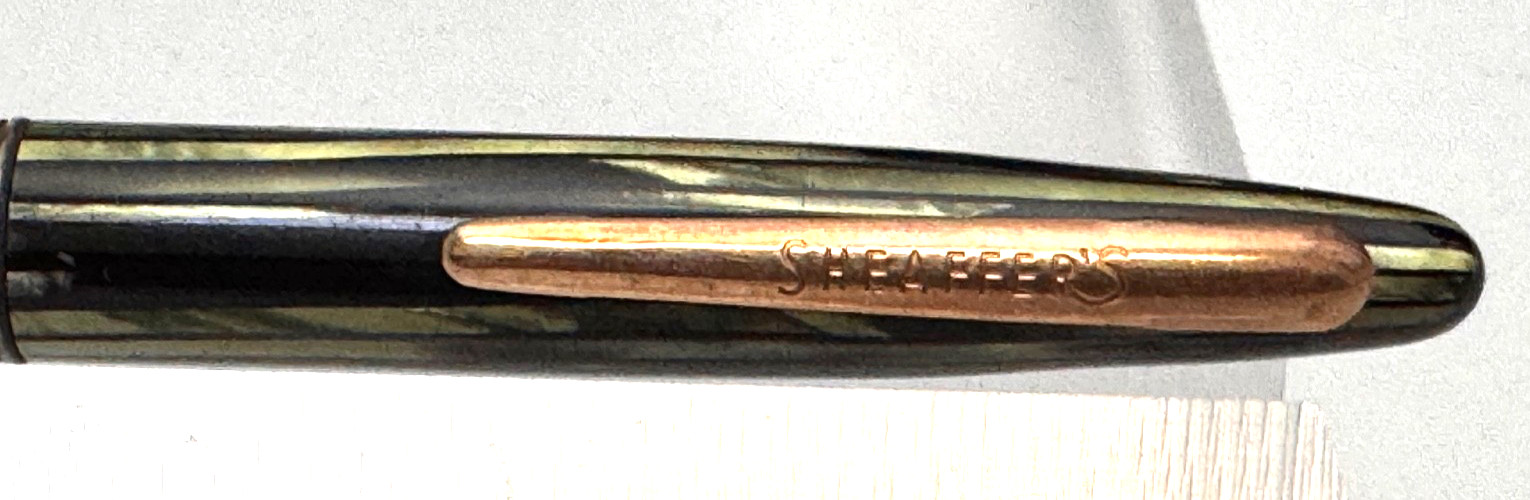 VINTAGE c1937 SHEAFFER BALANCE MECHANICAL PENCIL – MARINE GREEN