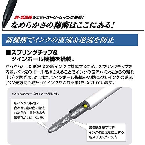 Mitsubishi Pencil jet stream 4&1 Metal Edition 0.5 Pink Gold