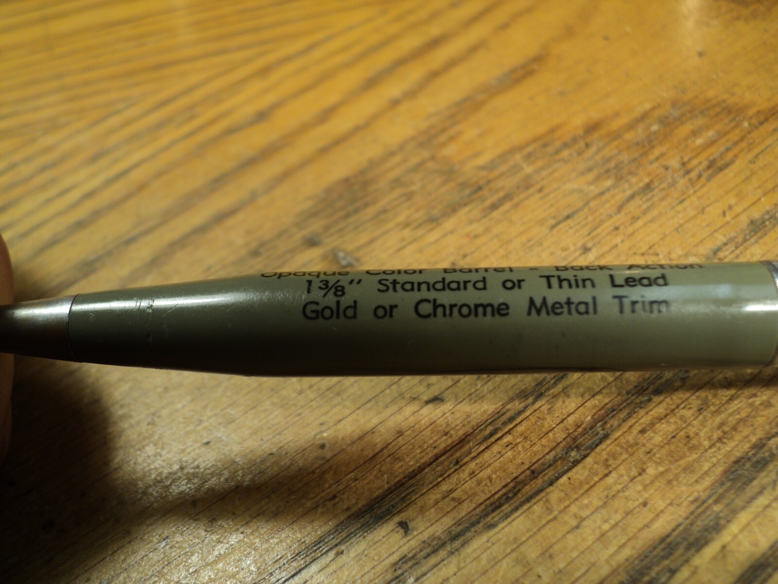 Vintage Vernon Mechanical Pencil Greyhound Lines 5-1/8″ Long Sample No. MC 763