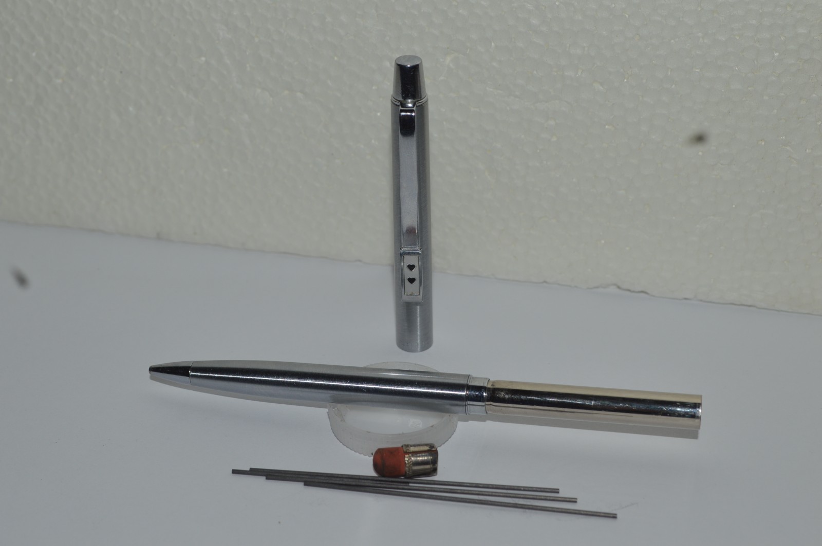 Paper Mate Profile # 2 Regular Grip Mechanical Pencil St Steel 0.9mm 1980’s USA
