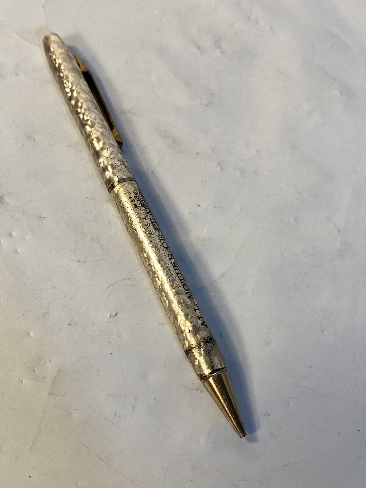 Everglide All Mother Of Pearl Mechanical Pencil Salesmen Sample