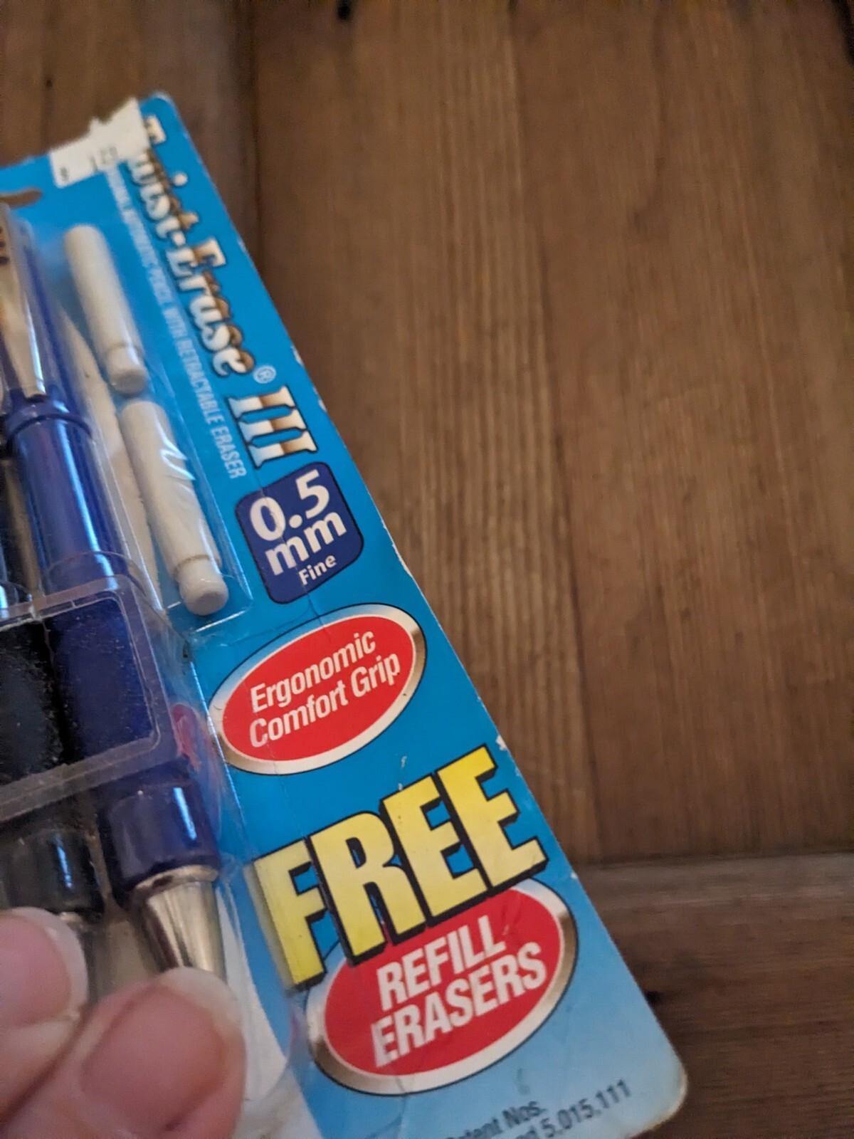 2 in pk PENTEL Twist-Erase III Mechanical Pencils 0.5 mm FINE POINT .5mm