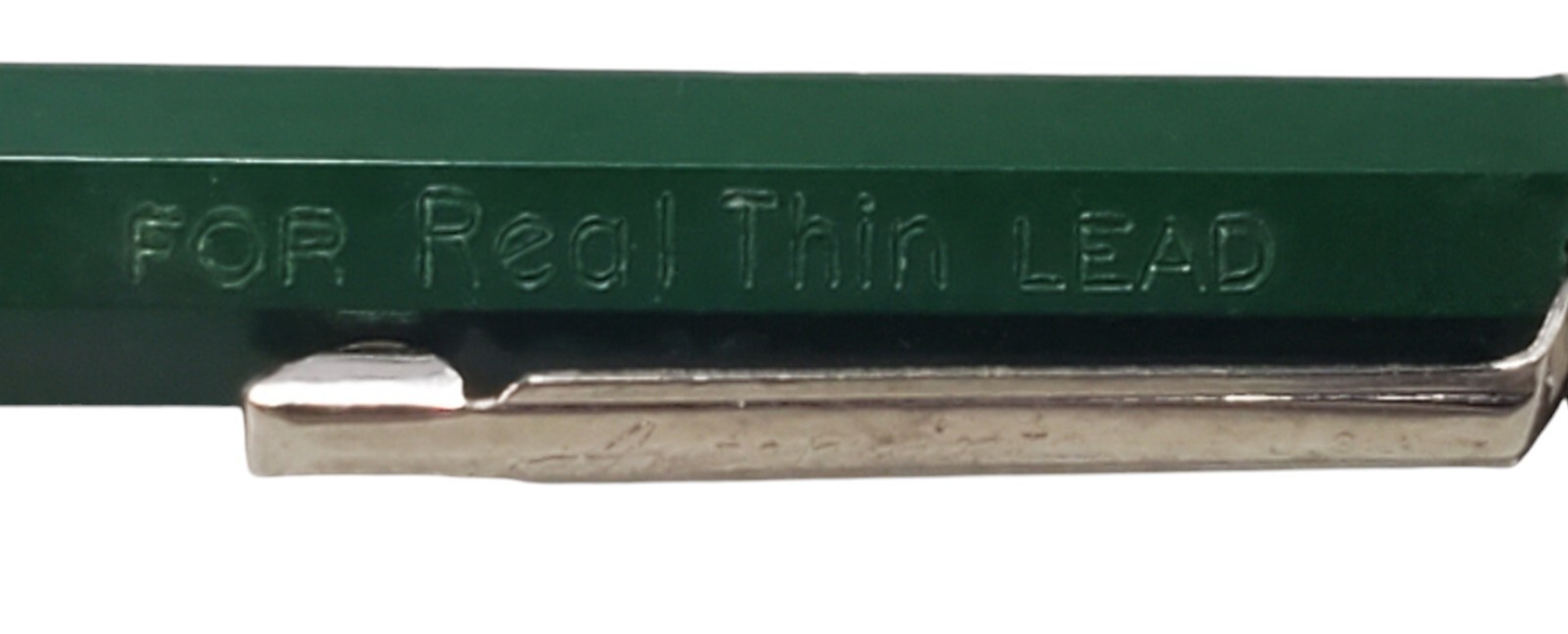 Vintage Autopoint Mechanical Pencil For Real Thin Lead With Box & Leads Green