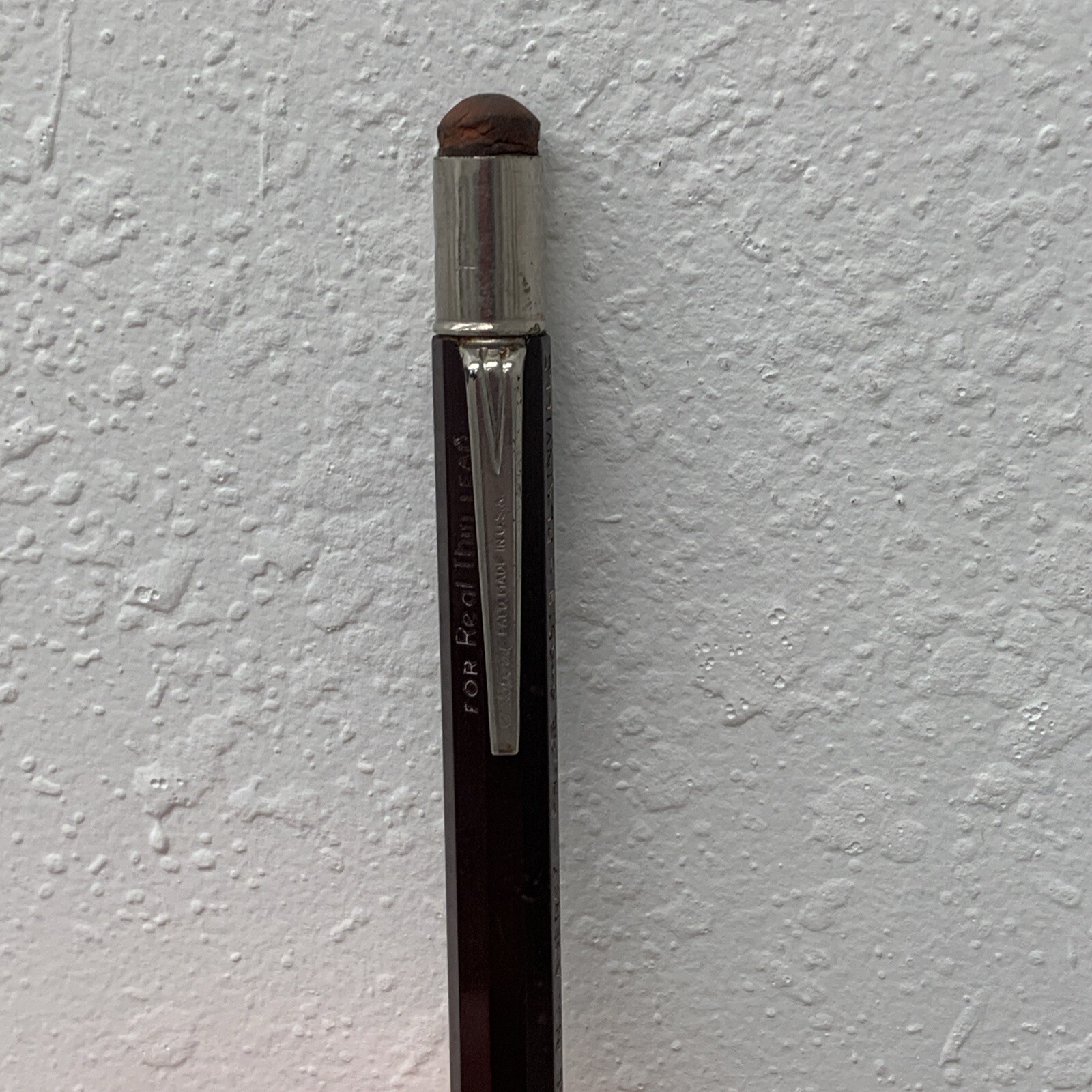 Vintage Autopoint Mechanical Pencil Advertising Black Yellow Thin lead