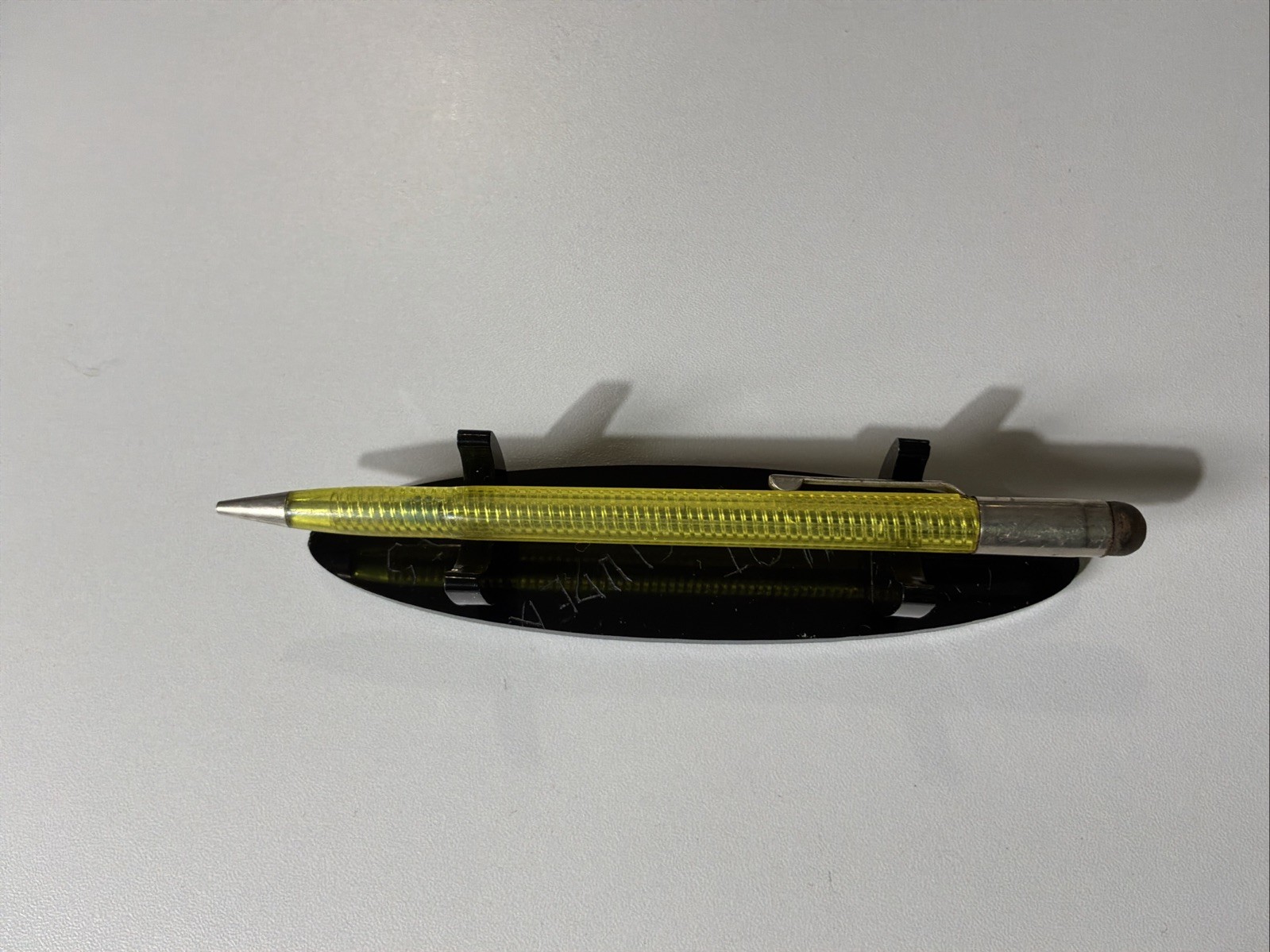 VTG Scripto K780 Mechanical Pencil Yellow Translucent