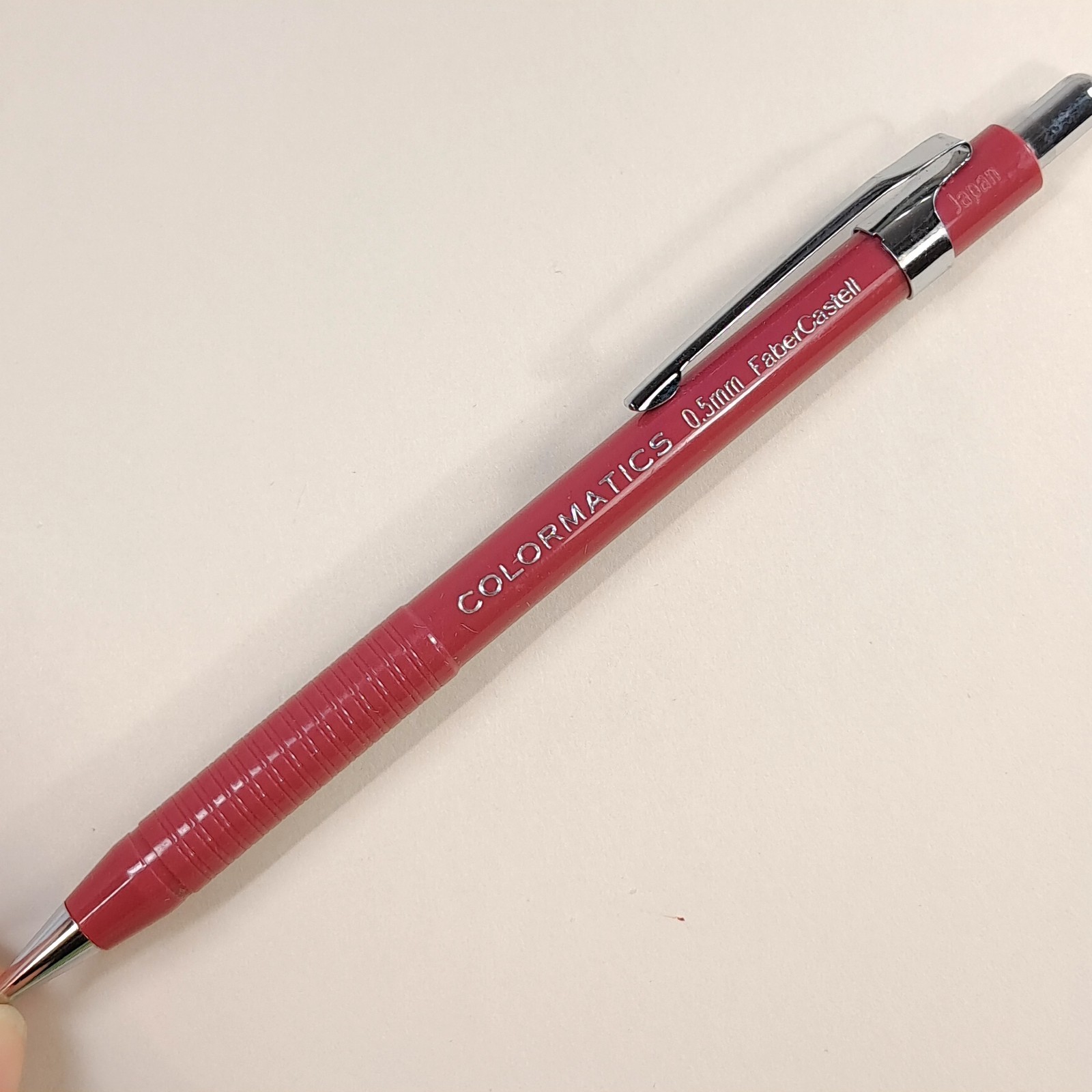 Vintage Faber Castell Colormatics Mechanical Pencil dark dusty pink Japan