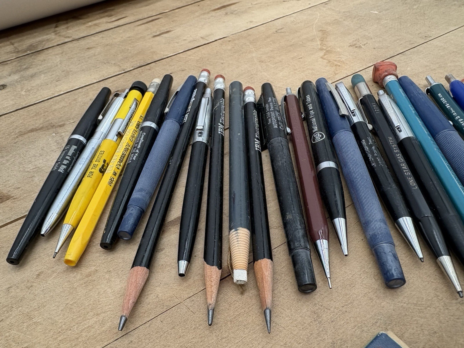 35+ Vintage Advertising Pens/Pencils/Mechanical Scripto Eberhard Faber Stenorace