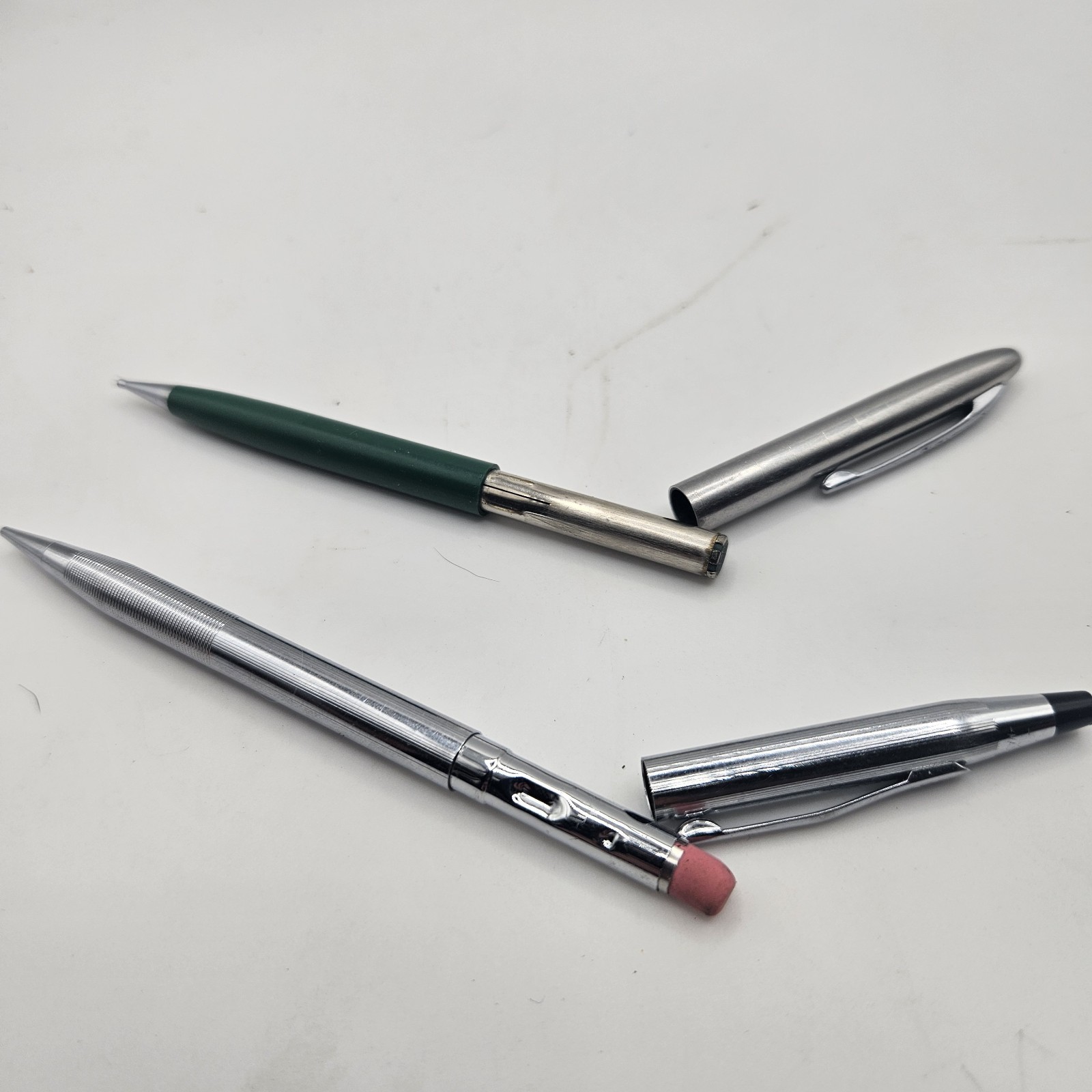 Lot Of 2 Vintage Mechanical Pencils Scheaffers, Cross