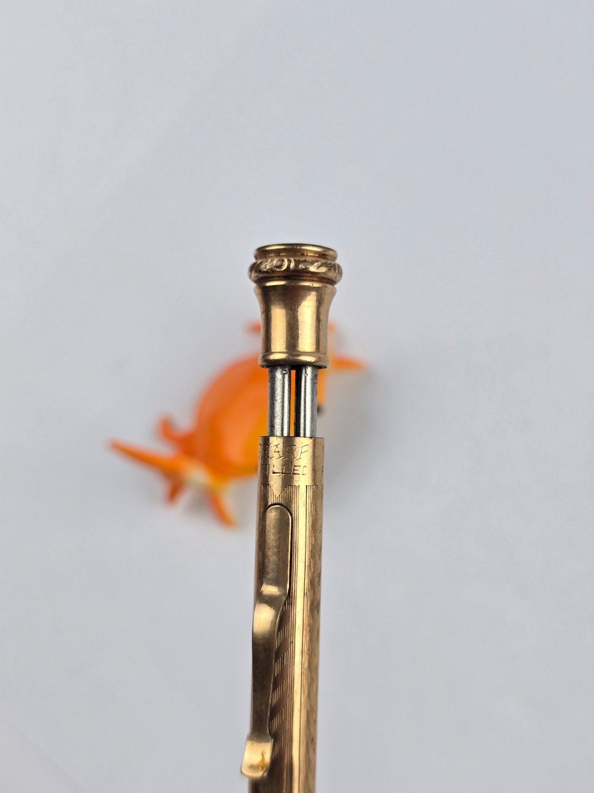 Vintage Eversharp Gold Filled Mechanical Pencil Working 5.25″ -no dents