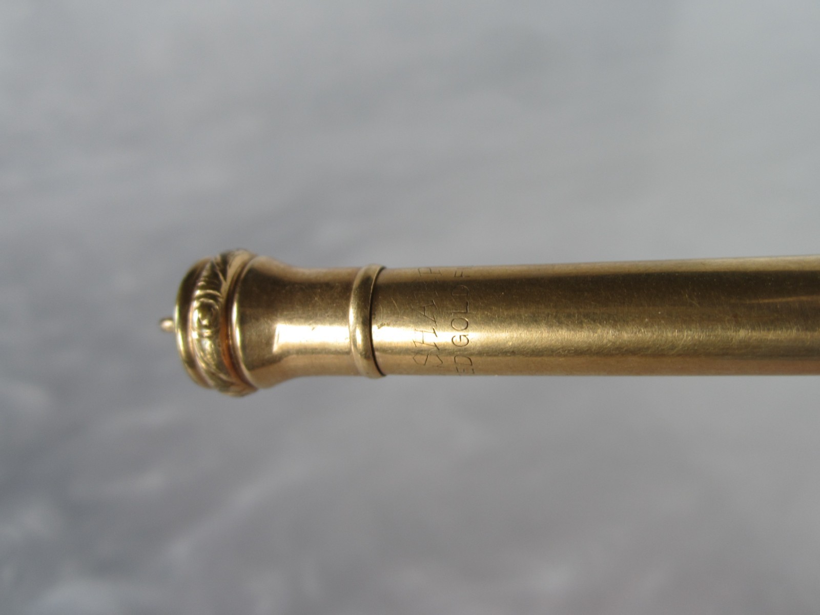BEAUTIFUL ORIGINAL ANTIQUE WAHL EVERSHARP USA GOLD FILLED MECHANICAL PENCIL