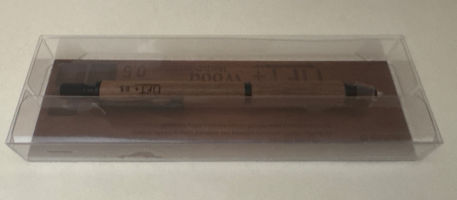 Kitera LiFT+ Wood Mechanical Graphite Pencil 0.5mm Walnut Barrel LIWOOD.05-WA