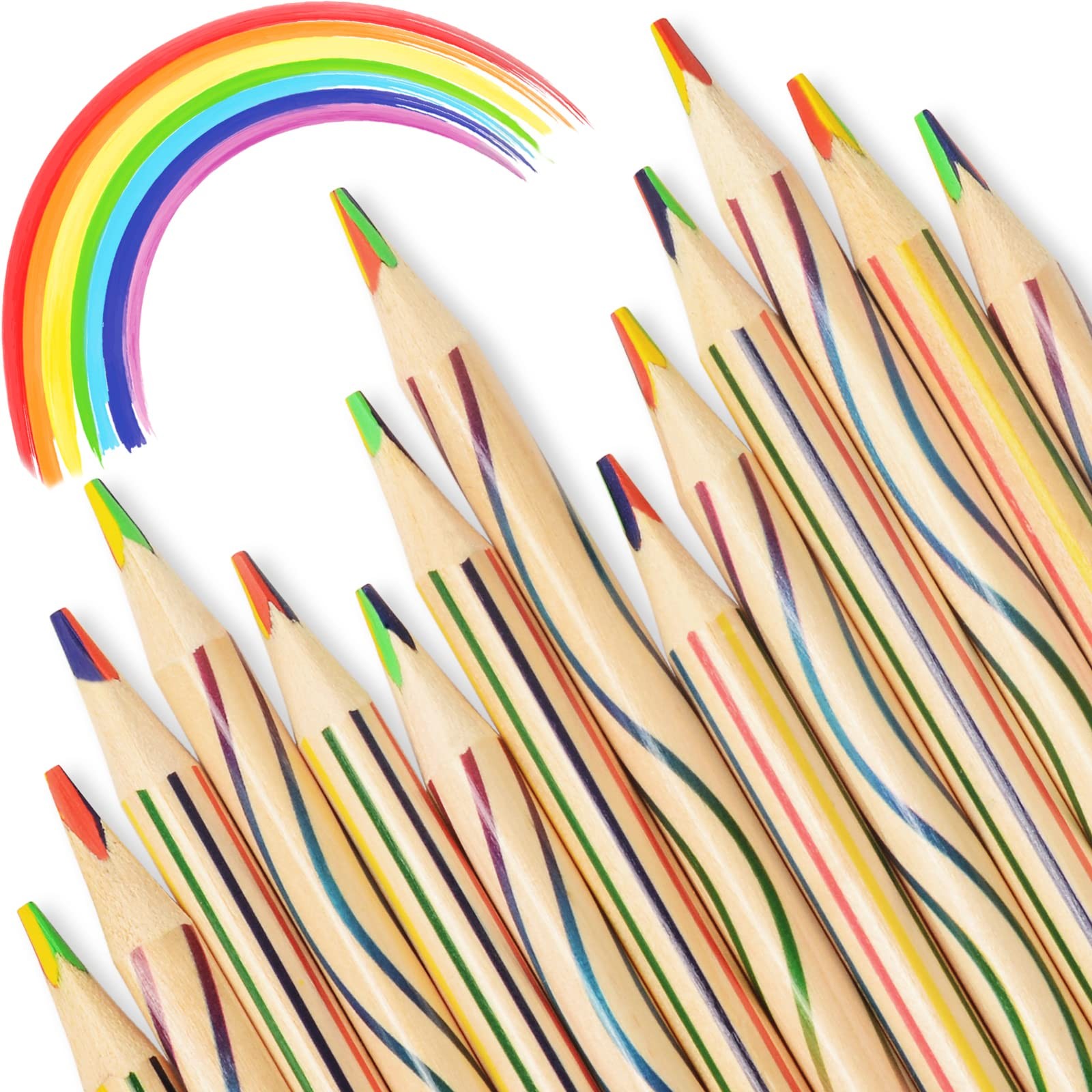 ThEast Easter Party Favors, 30 Rainbow 1 Count (Pack of 30), color
