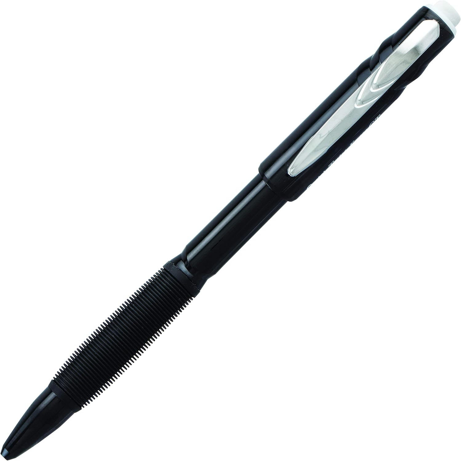 Twist-Erase GT, 0.5Mm, Mechanical Pencil Transparent Black Barrel, Box of 12 (QE