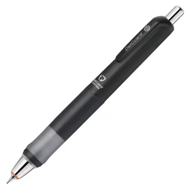 Zebra Delguard GR 0.5mm Black P-MA93-BK mechanical pencil from Japan
