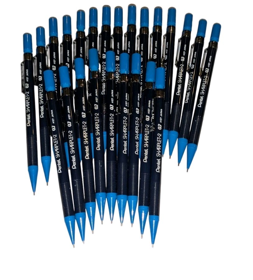 Pentel SHARPLET-2 Mechanical Pencil 0.7 A127 Made In Japan Drafting LOT OF 24