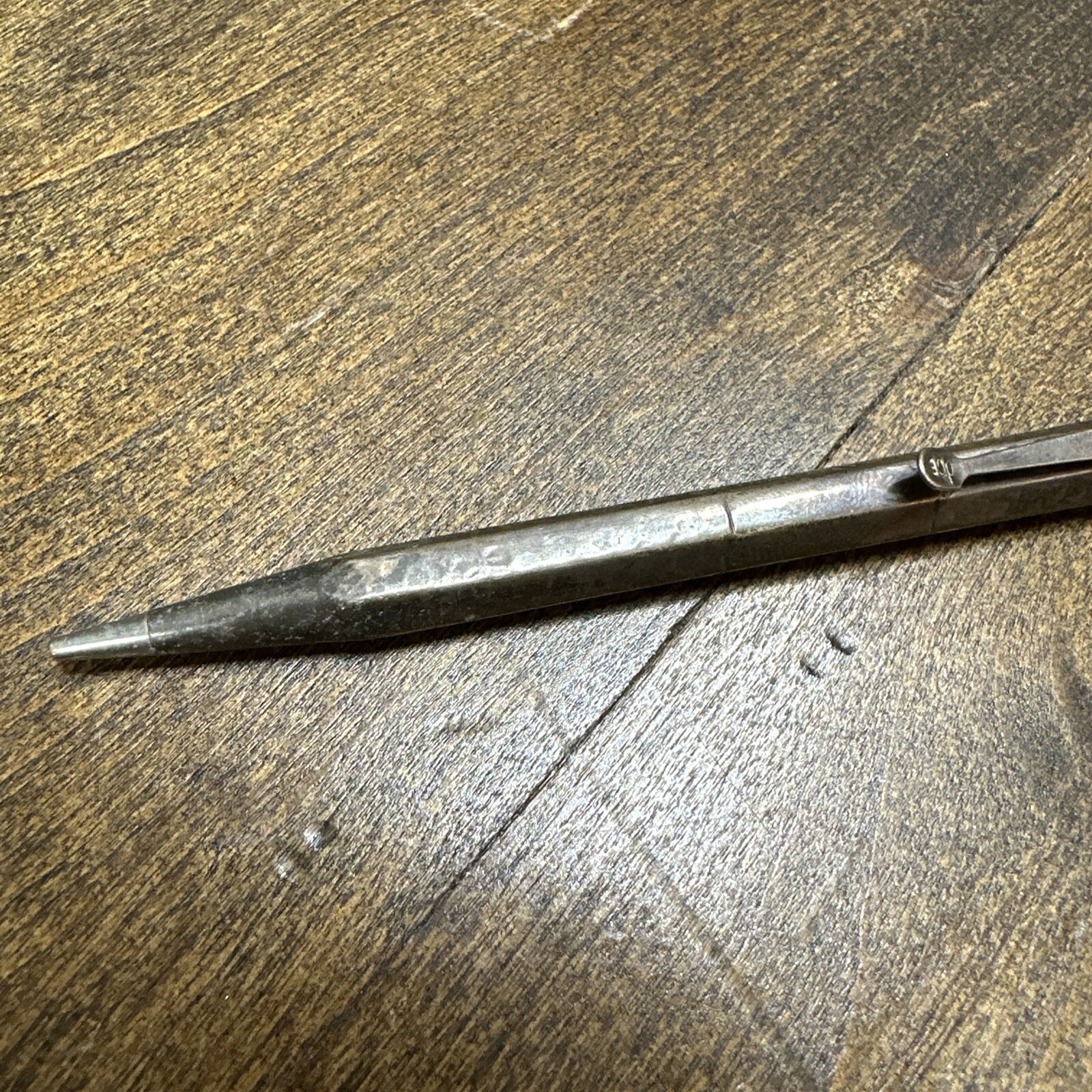 Antique Sterling Silver 4-3/8” Mechanical Pencil 12.2g J. H. Verlint NOT TESTED