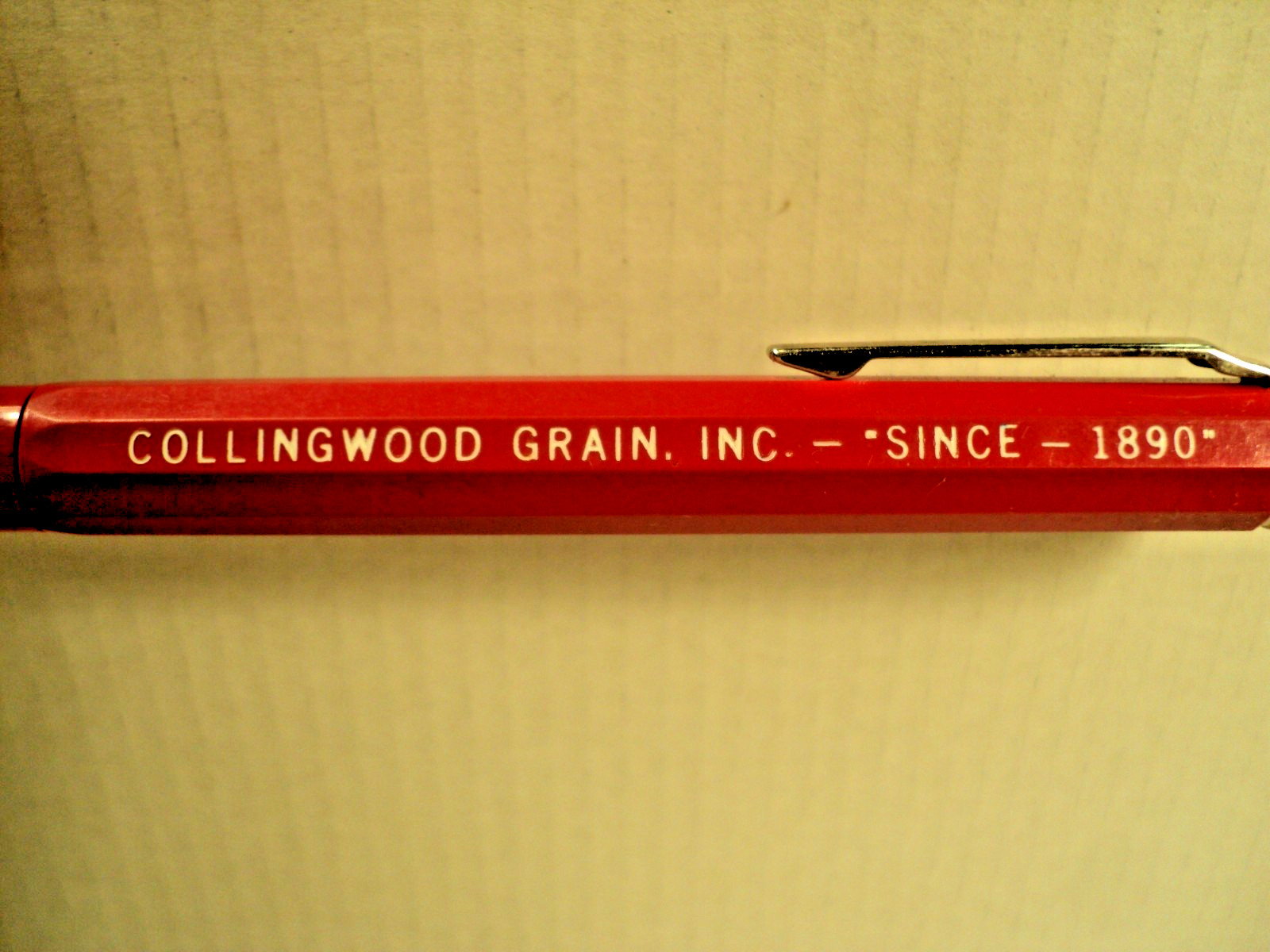 Vintage Autopoint Mechanical Pencil Collingwood Grain, Inc. 5-3/4″ Long