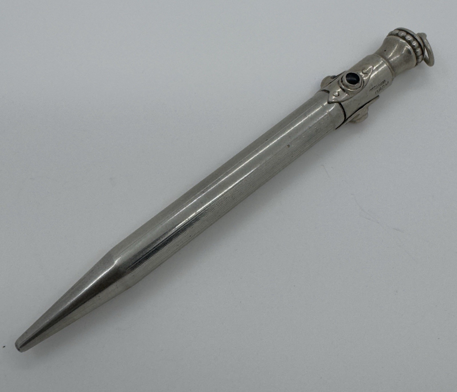 Rare German DRGM Art Deco Guliioché 4-Color Mechanical Pencil c. 1930s – Working