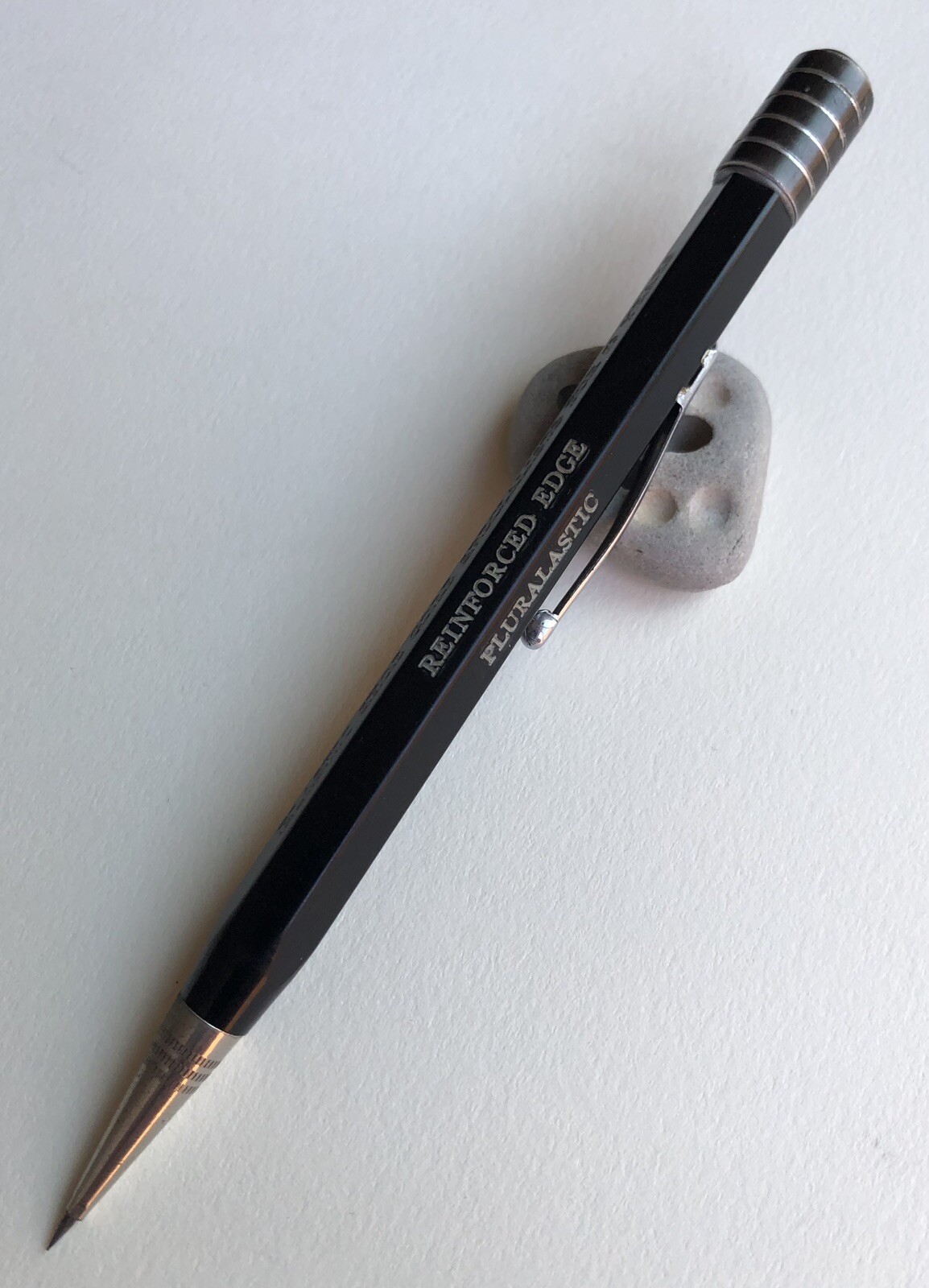 Vintage EVERSHARP Mechanical Pencil 1.18mm Lead Chrome Trim Working USA