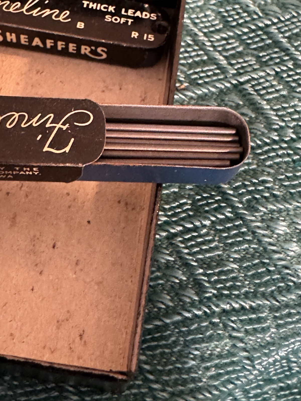W.A Sheaffer’s Fineline Thick Lead B-SOFT R-15 Mechanical Pencil VINTAGE